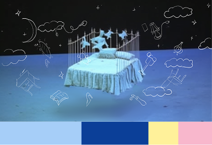Whisper at Night mood board