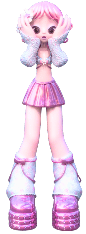 Bubbly pose