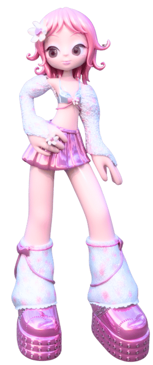 Stylized pose